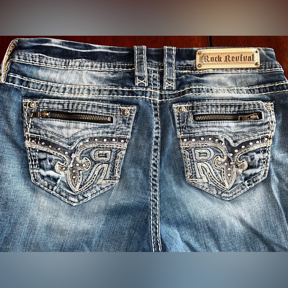 Rock Revival Sukey Easy Straight Designet Jeans
